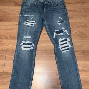 Silver Boyfriend jeans size 29x29